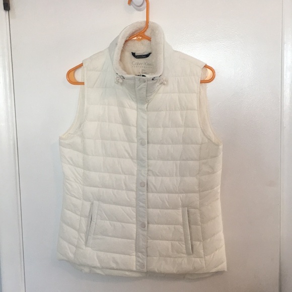 Calvin Klein Performance Jackets & Blazers - ❄️ White Calvin Klein Performance Vest